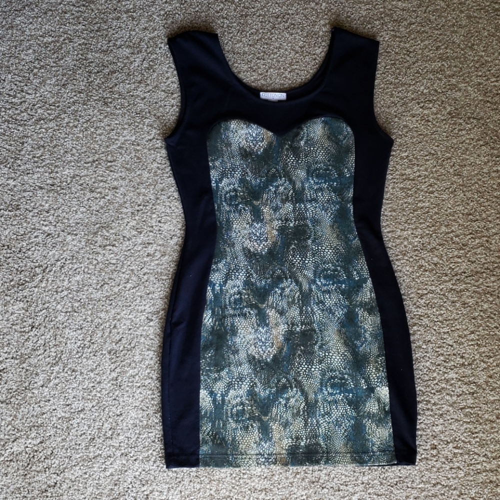 Snakeskin Dress